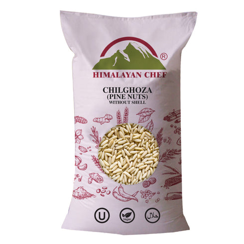 Chilghoza (Pine Nuts) without Shell - 40lbs | Himalayan Chef